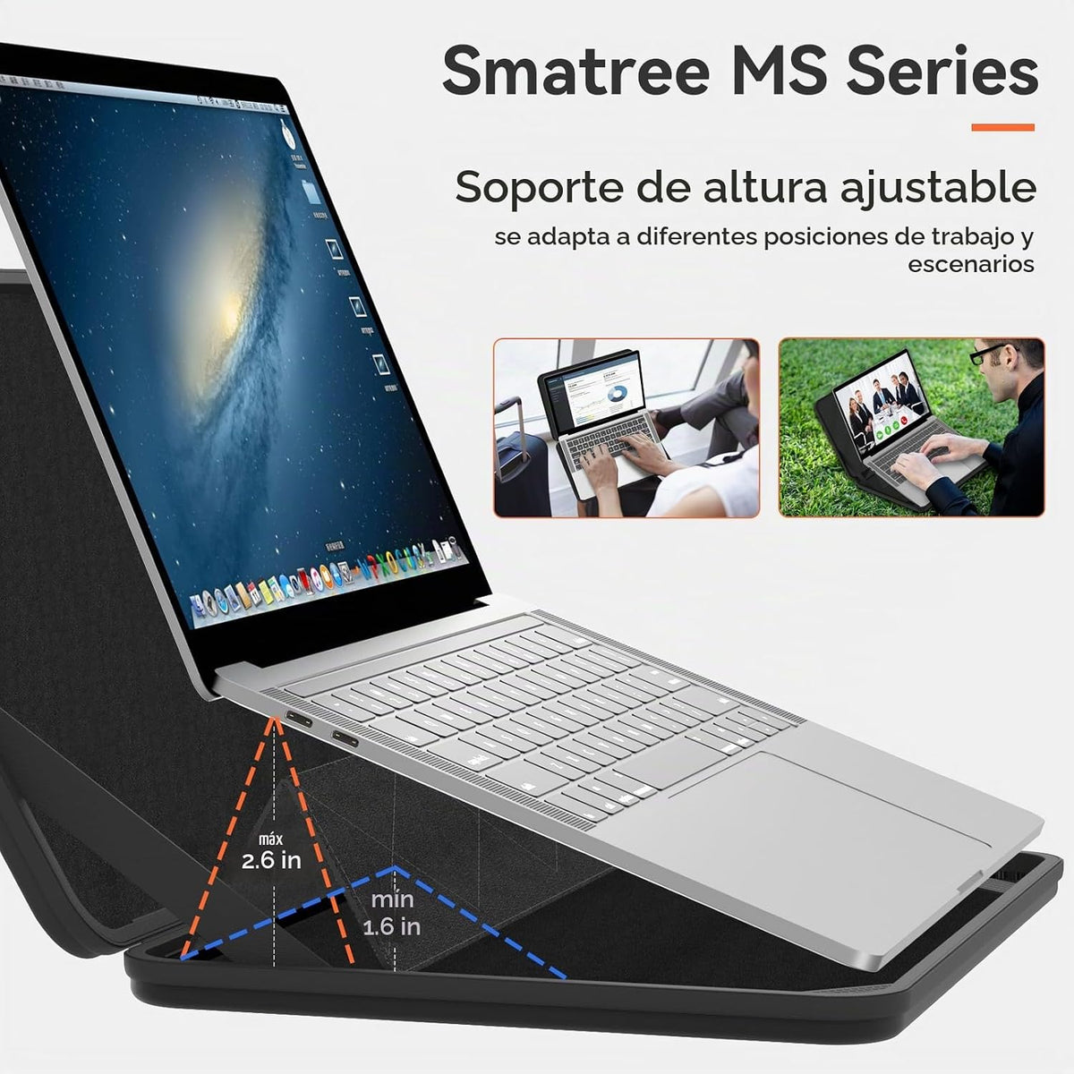 Smatree MS46T Funda protectora con soporte para ASUS Vivobook S14 S...
