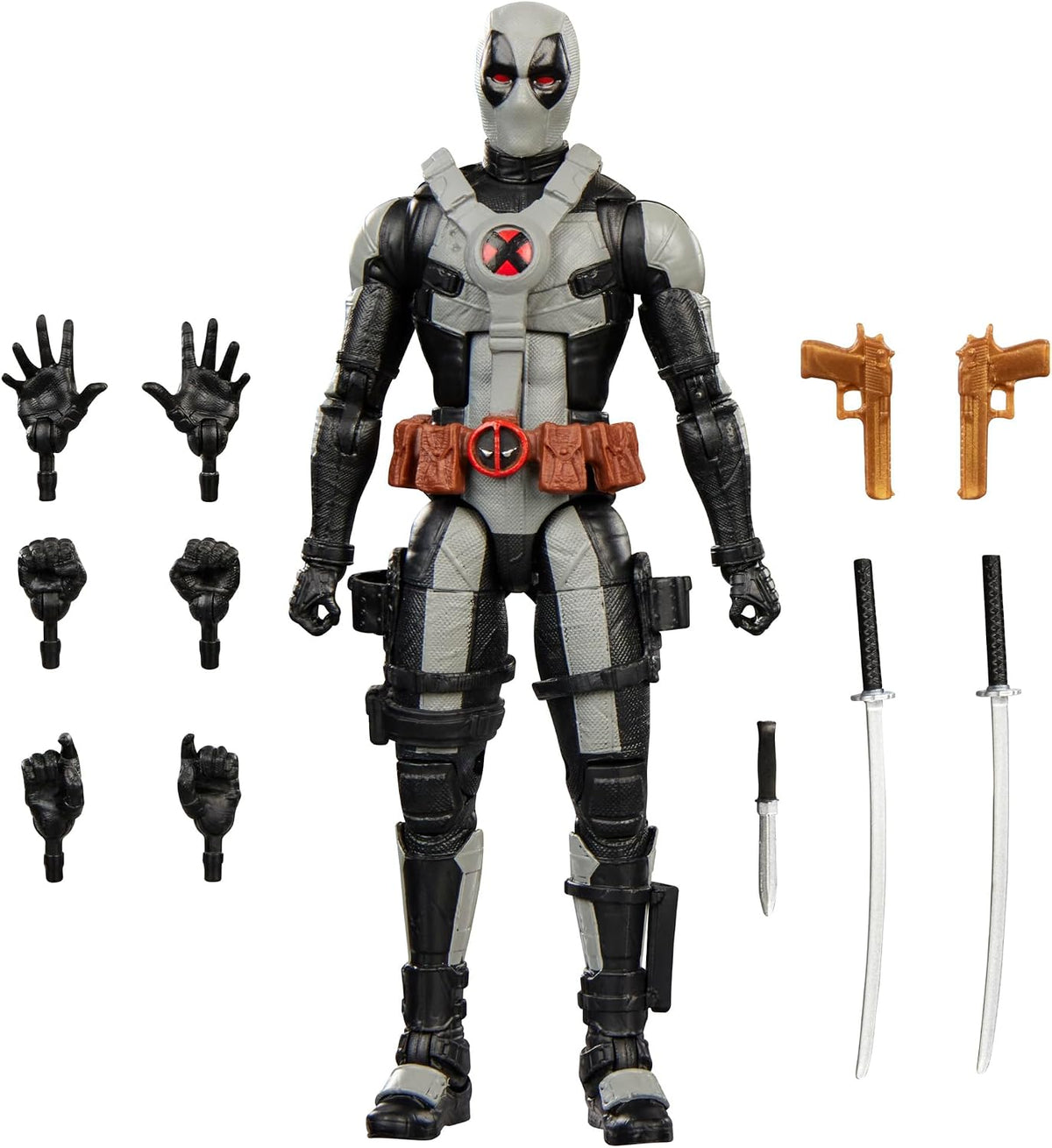 Marvel Figura de acción de Deadpool (arte conceptual) de la serie Legends
