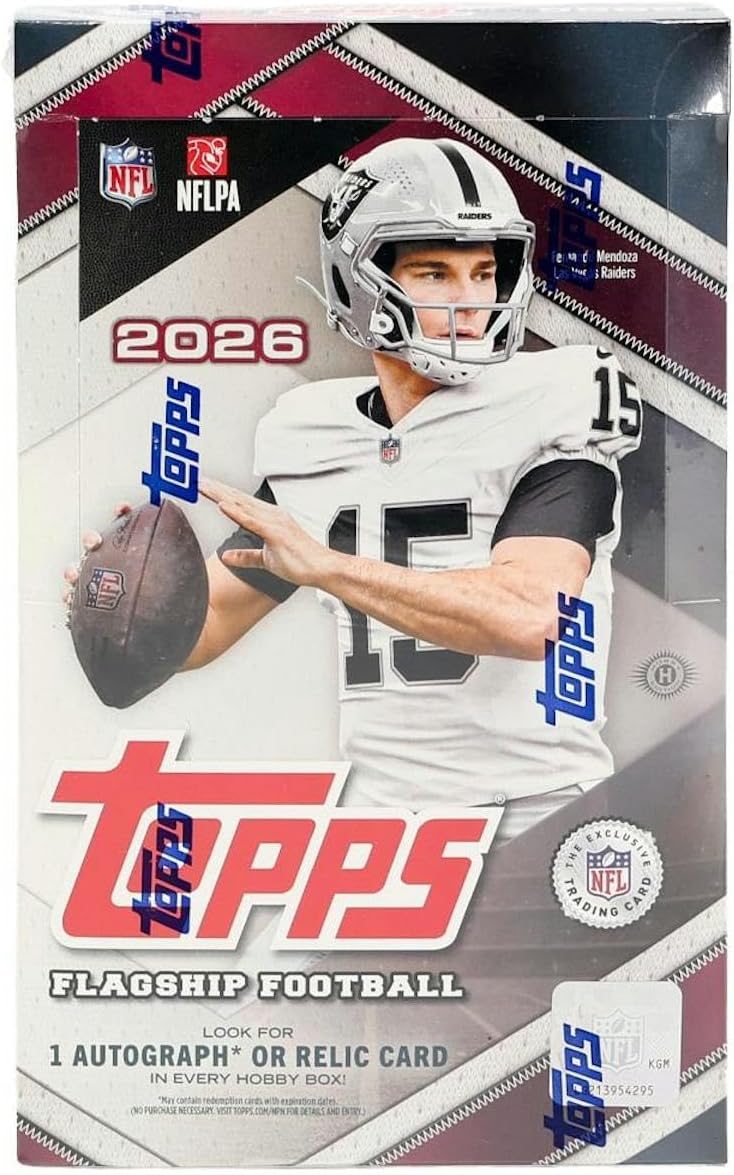 Topps Caja de hobby de fútbol insignia 2026