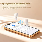 Los mini auriculares invisibles más pequeños inalámbricos Bluetooth...