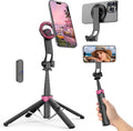 37'' Trípode Magnético para Teléfono, Trípode Portátil para Selfie y Base de 4 Patas