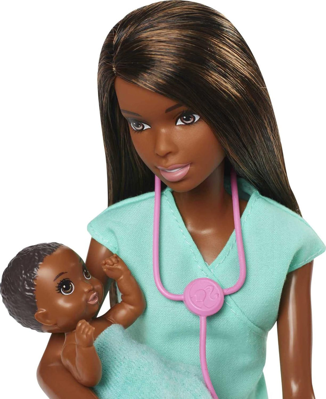 Barbie Juego de Carreras Profesionales, Conjunto de Doctora de Bebé...