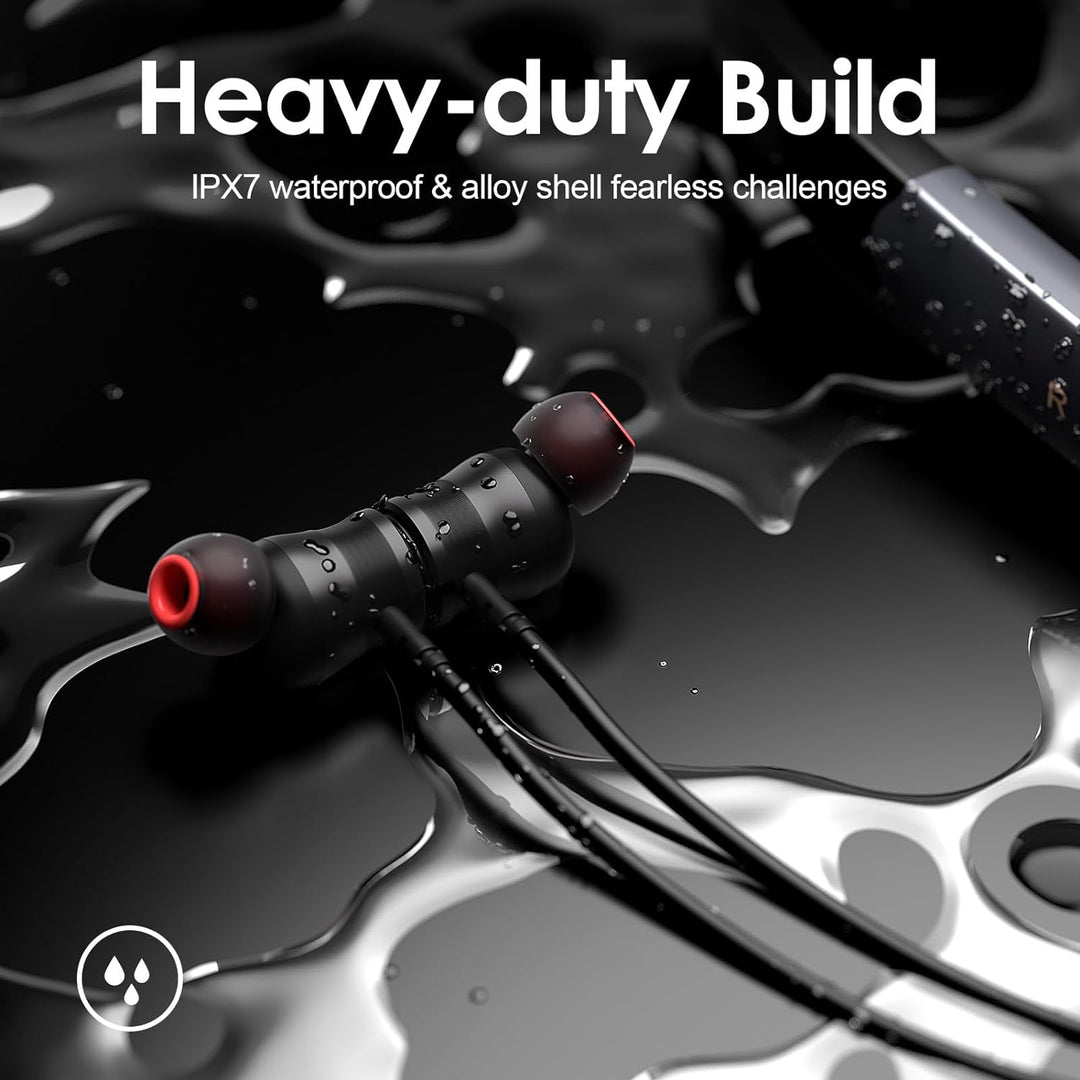 Rythflo auriculares Bluetooth, auriculares inalámbricos con micrófo...