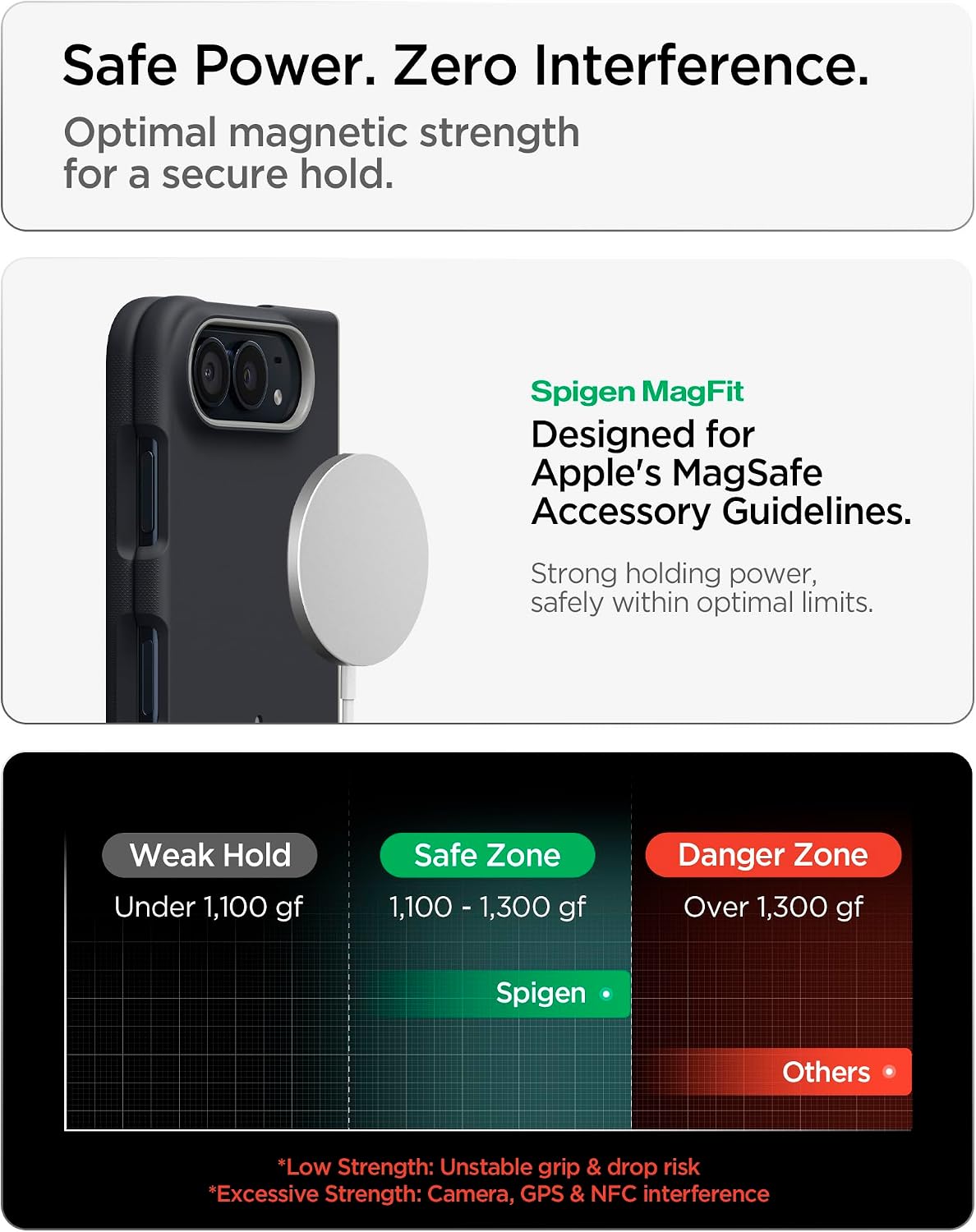 Spigen Nano Pop MagFit - Funda para iPhone Duo, sésamo negro
