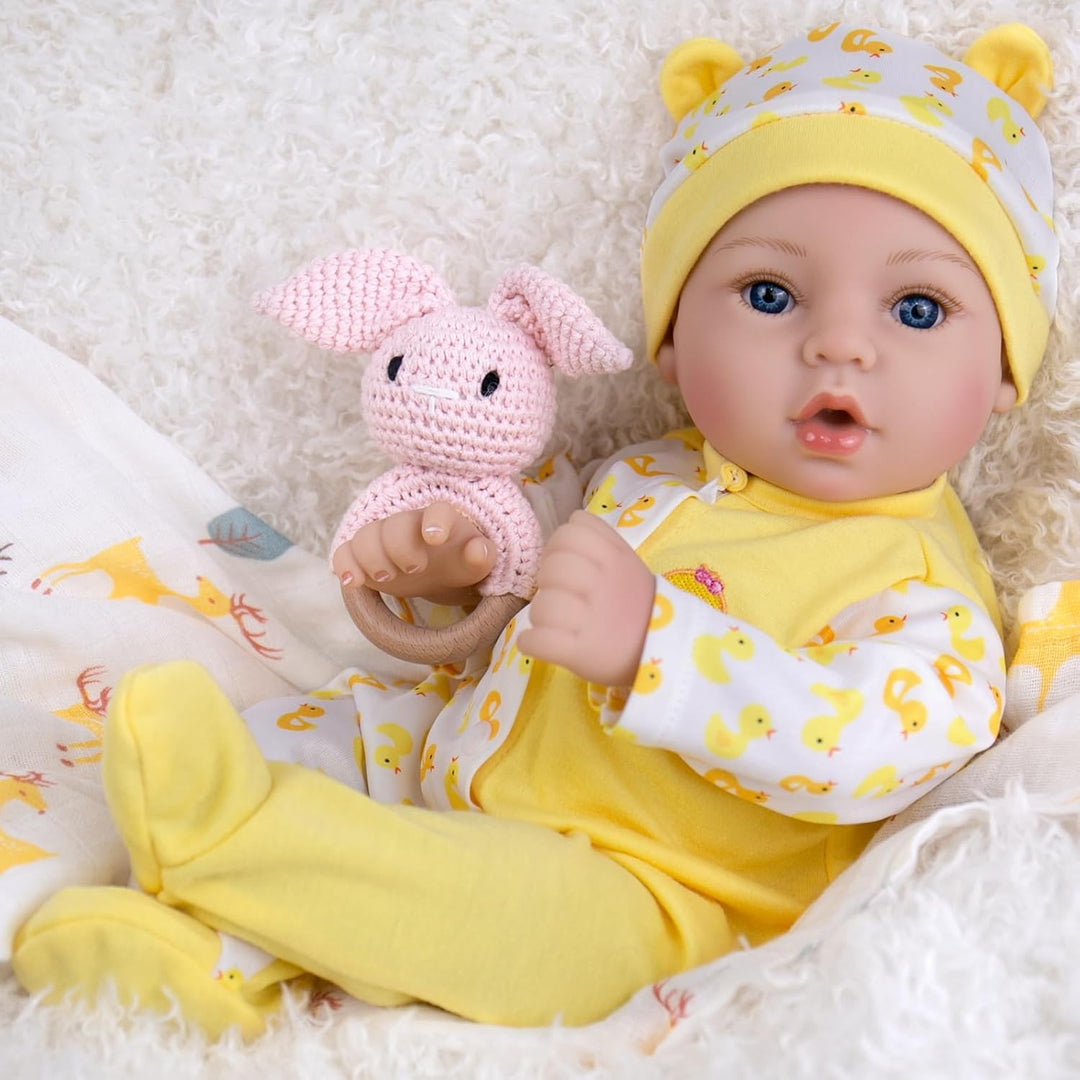 Aori Muñecas bebés Reborn realistas - Muñeca recién nacida de niña...