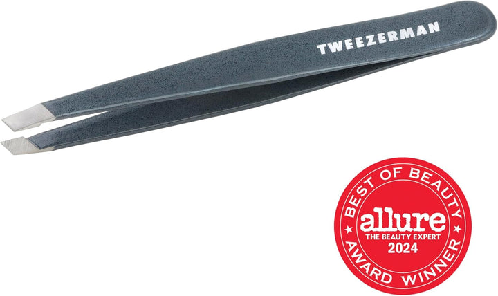 Tweezerman - Pinzas inclinadas de acero inoxidable, pinzas para cej...