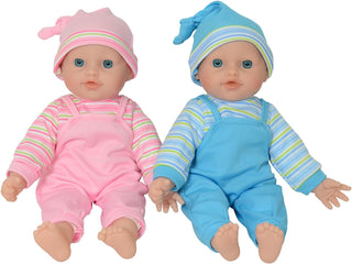 The New York Doll Collection Muñeca de bebé gemelos de 12 pulgadas,...