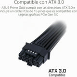 ASUS Prime 850W Gold (850 vatios, compatible con ATX 3.0, fuente de...