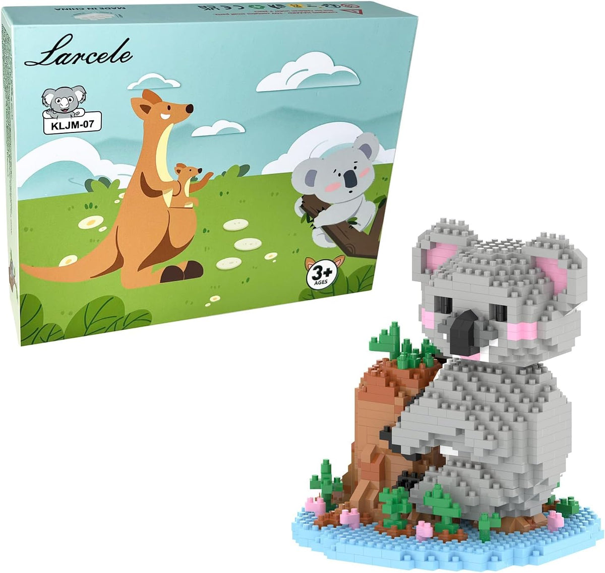 Larcele 1000 piezas koala micro bloques de construcción de juguete regalo
