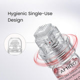 AMIRO Sistema de microinfusión PDRN para cara, sello de 0.002 in co...