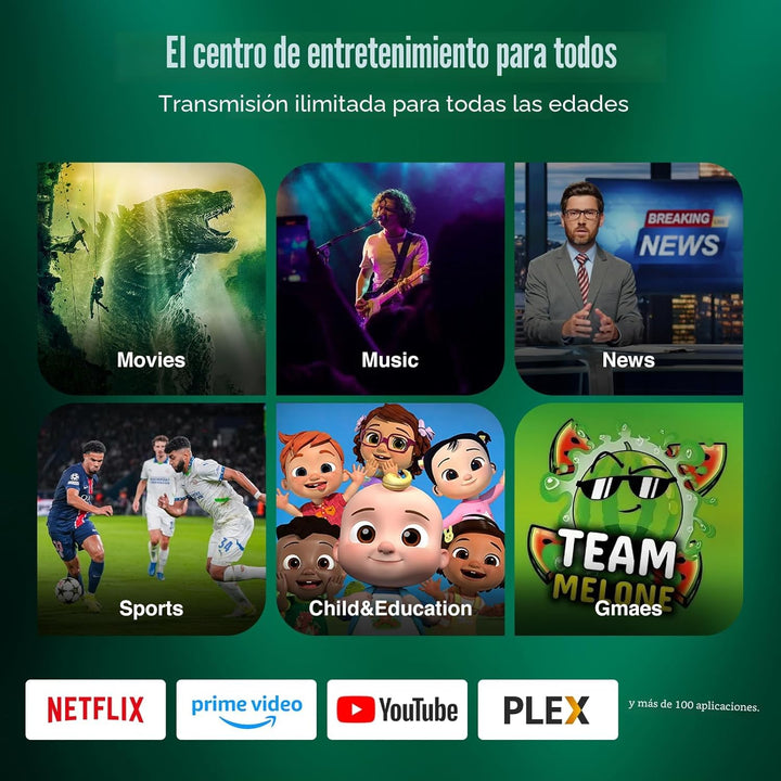 Proyector TMY 4K con WiFi Bluetooth, Compatible con Netflix\/Prime...