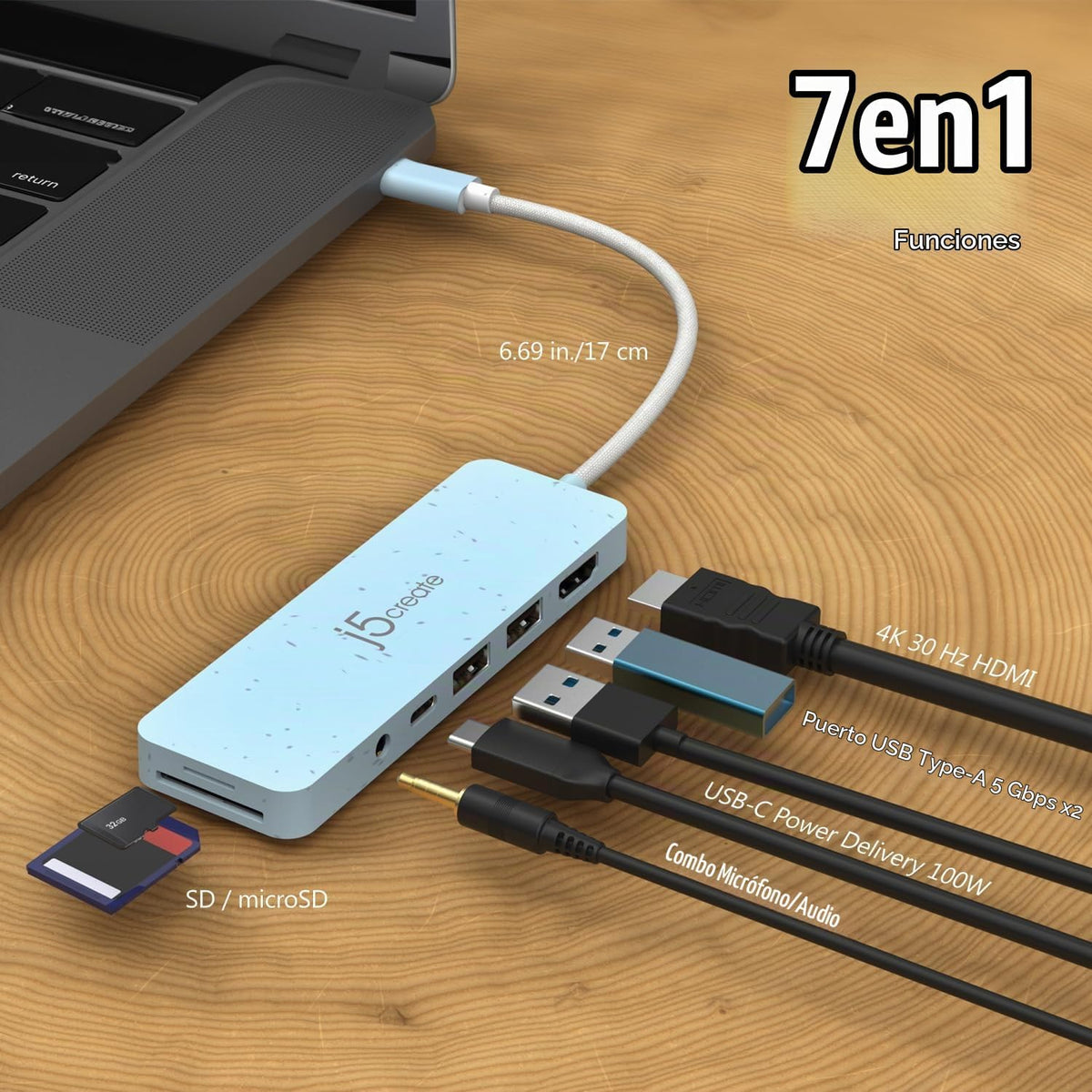 j5create, hub USB