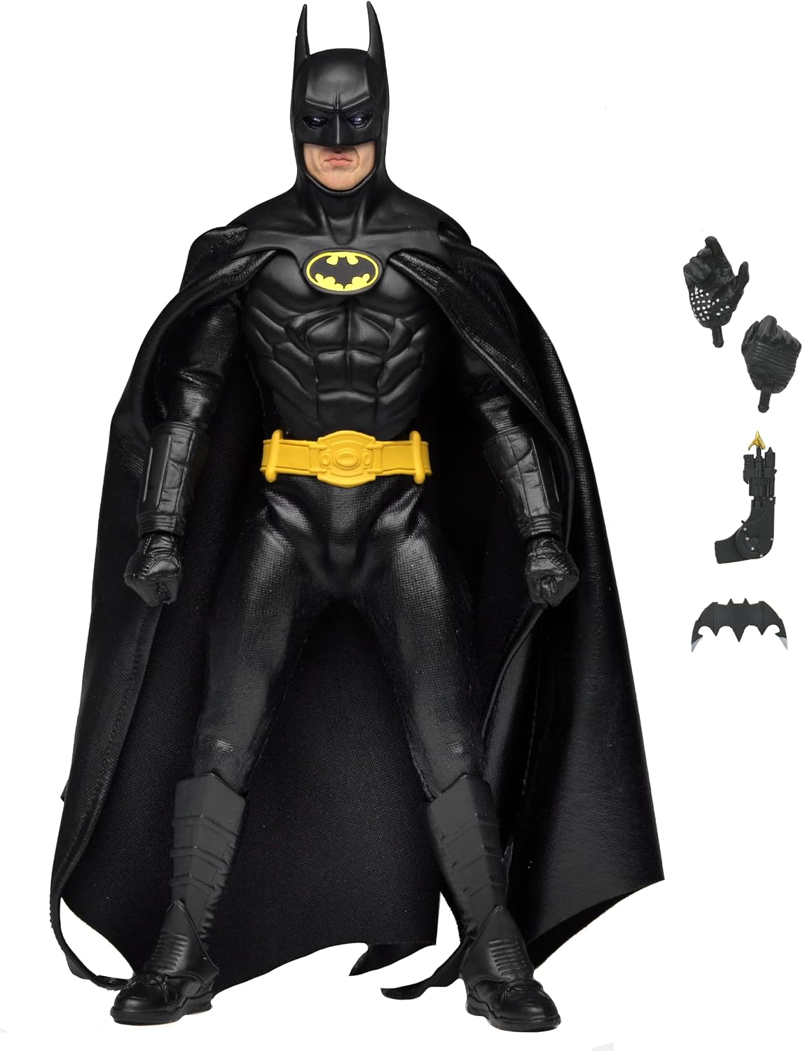NECA - Batman (película de 1989) - Figura de acción vestida de Batman de 8 pulgadas