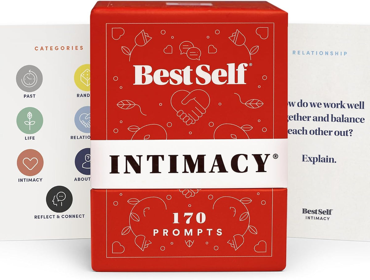 BestSelf Intimacy Deck – 170 tarjetas de conversación para parejas