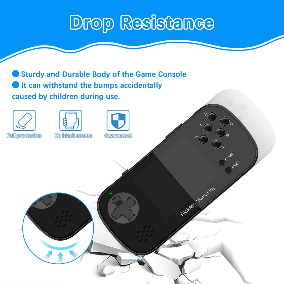 Juego de mano para niños, consola de juegos retro con 156 videojueg...