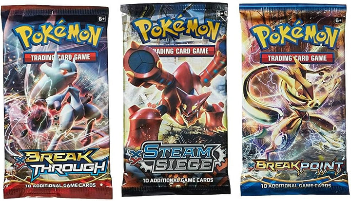 Tarjetas Pokémon - 3 paquetes de refuerzo (paquetes aleatorios)