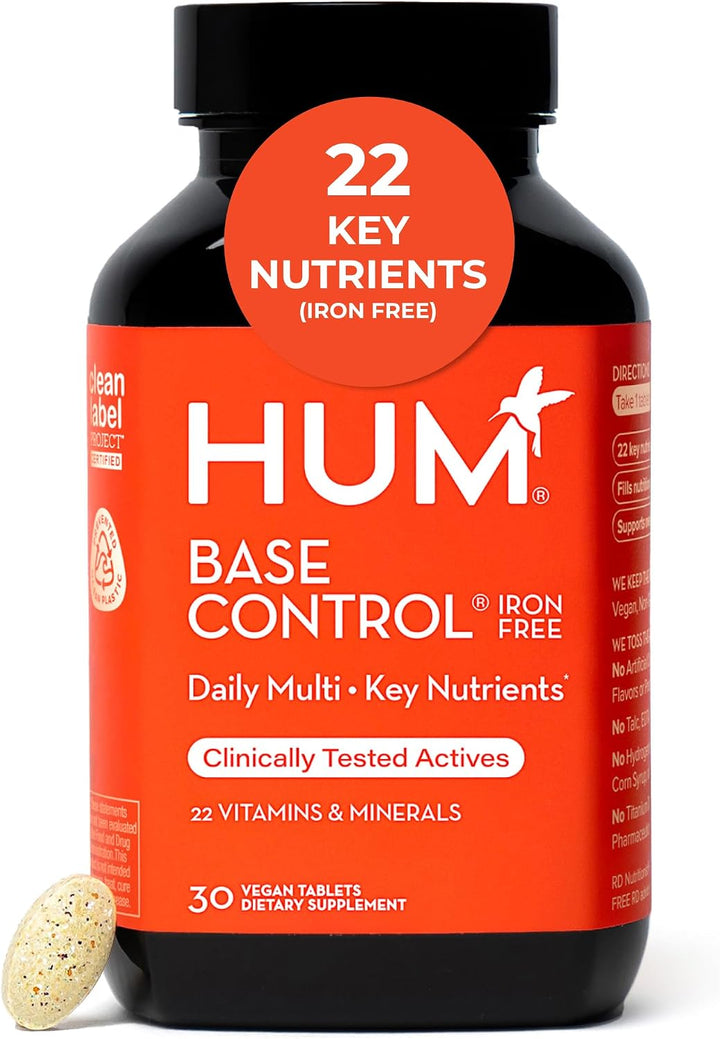 HUM Base Control Multivitamínico para mujeres con vitamina C, bioti...