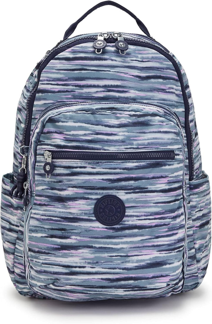 Kipling Mochila para portátil Seoul 15 para mujer, duradera, espaci...