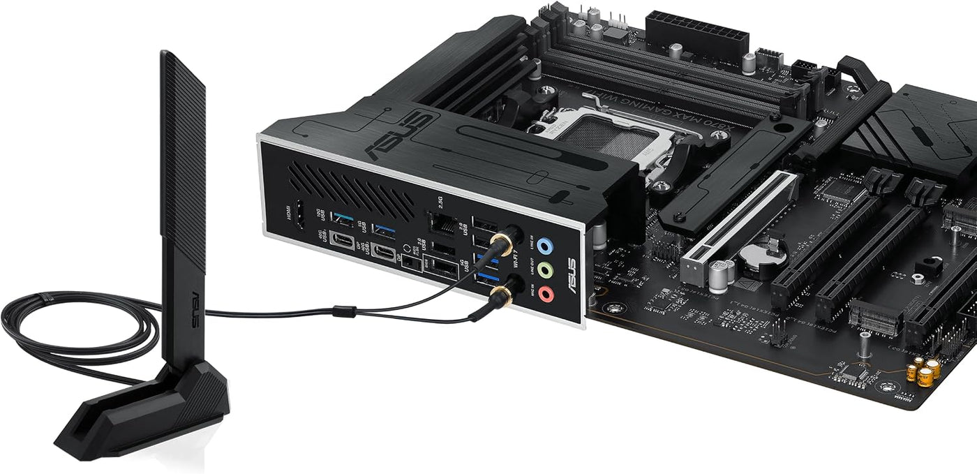 Placa base ASUS X870 MAX Gaming WIFI7 AMD AM5 ATX, 12+2+1 80A DrMOS...