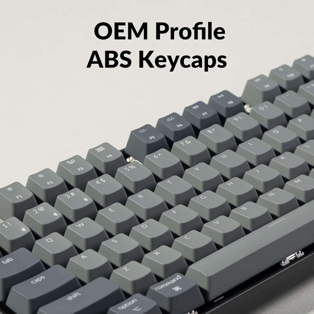 Keychron Teclado mecánico inalámbrico K8 Tenkeyless para Mac, retro...