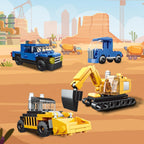 Paquete de 16 bloques de construcción para niños, compatibles con Lego 2 en 1, 710 piezas de kits de construcción de mini ciudad, incluye coche de policía y tren, regalos de juguete de Navidad