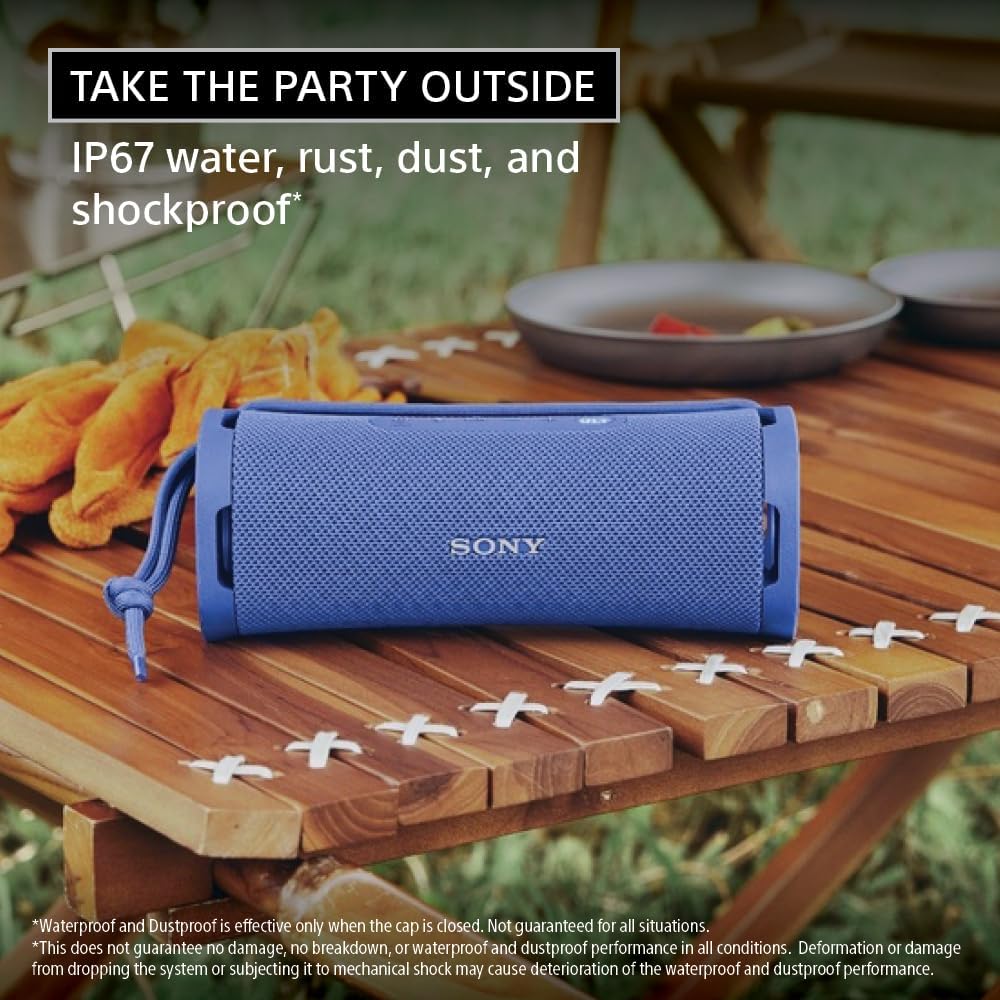 Sony ULT Field 1 Altavoz inalámbrico Bluetooth portátil impermeable, color