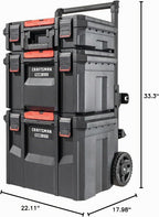 CRAFTSMAN VERSASTACK XL Sistema de almacenamiento de herramientas de torre rodante, 4 piezas (CMST60420)