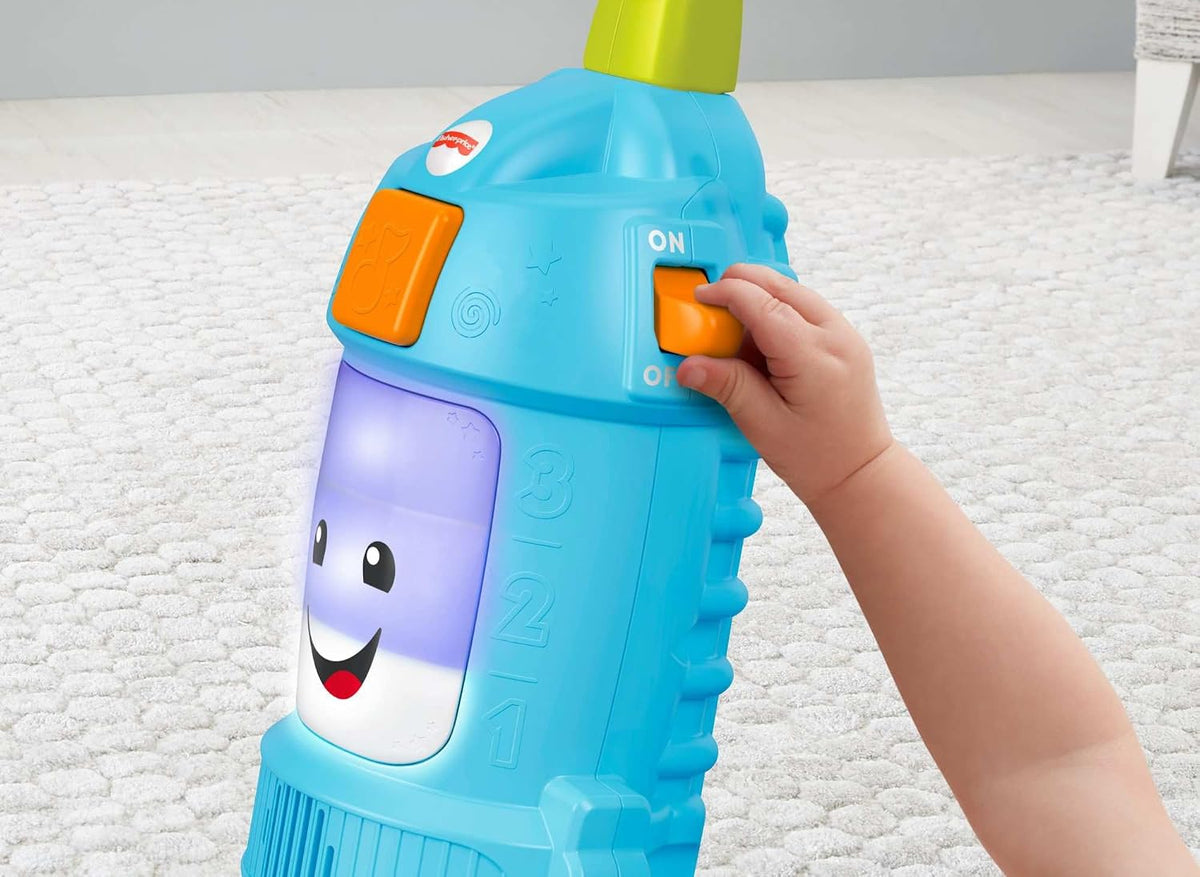 Fisher-Price - Aspiradora de juguete de la serie Laugh & Learn