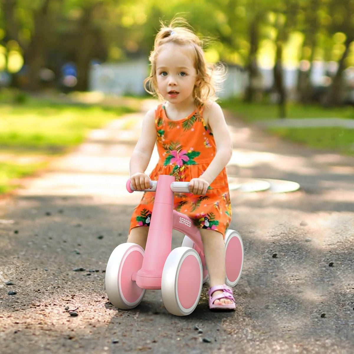 SEREED - Bicicleta de equilibrio para bebés de 1 año, niños y niñas...