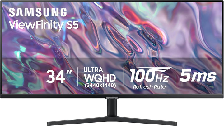 SAMSUNG Serie ViewFinity S50GC - Monitor Ultra-WQHD de 34", 100...