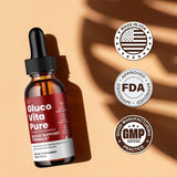 Gluco Vita Pure Drops Healthy Formula - GlucoVita Pure Liquid All N...