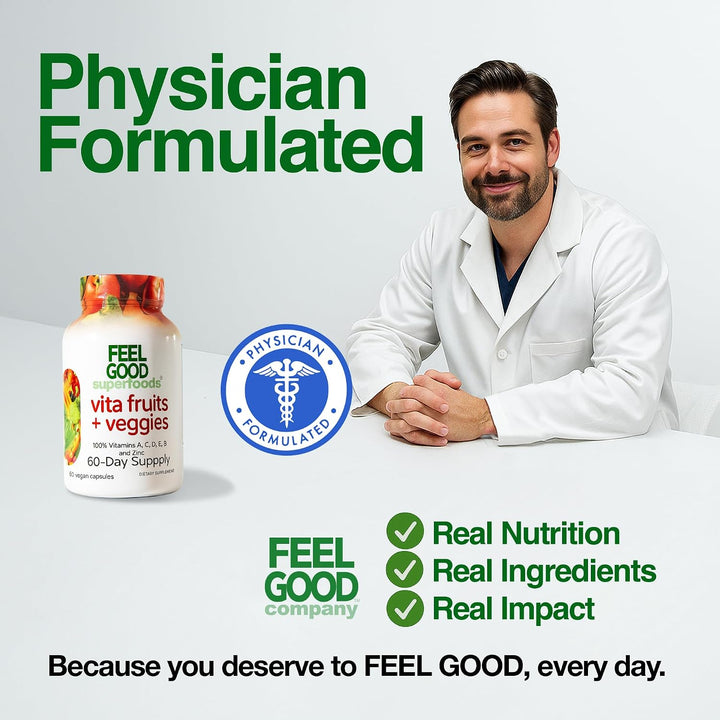 FeelGood Superfoods Cápsulas de apoyo inmunológico de 1000 mg hecha...