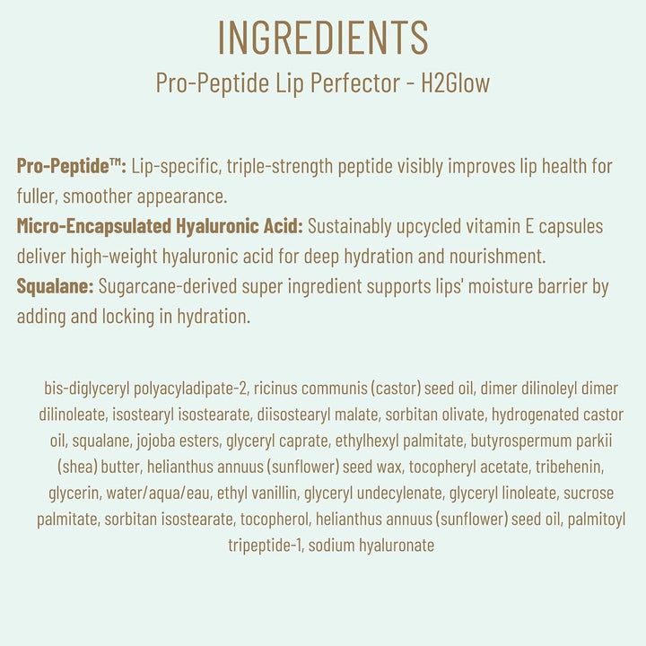 Biossance Pro-Peptide Lip Perfector \u2013 Bálsamo labial vegano Tr...
