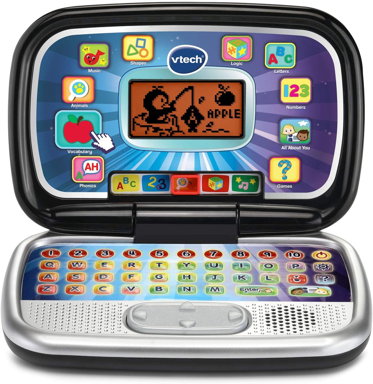 VTech Play Smart - Portátil preescolar, color negro