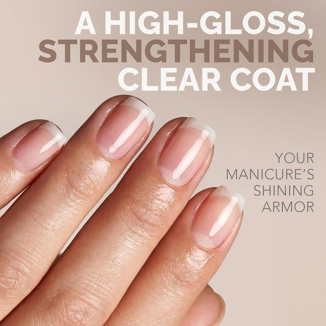 Perfect Formula Capa de gel transparente, fortalecedor de uñas, tra...