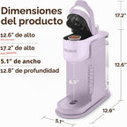 Keurig K-Express - Cafetera de cápsulas K-Cup de una sola porción, lavanda