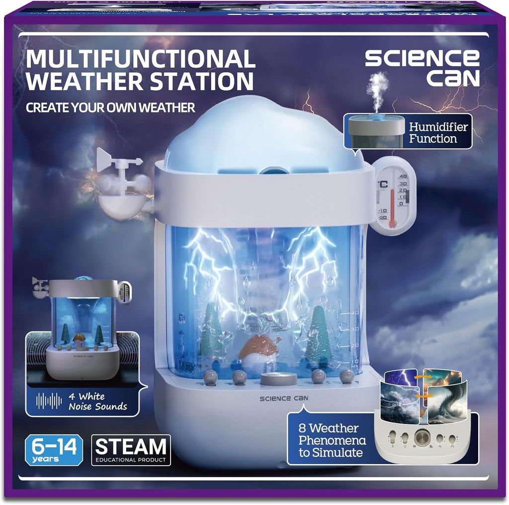 Science Can Juguetes interactivos de laboratorio de meteorología, juguetes
