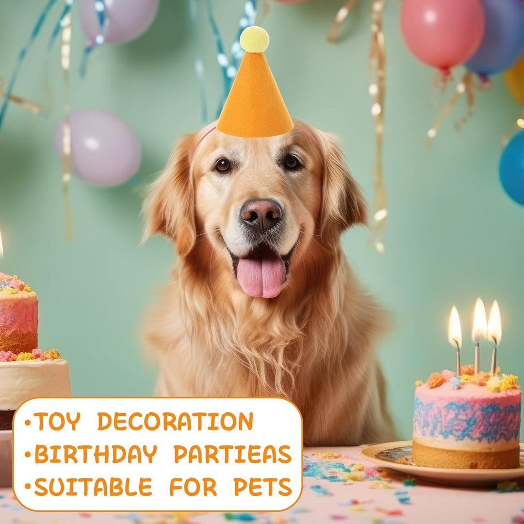 Grevosea 6 sombreros de fiesta de animales de peluche