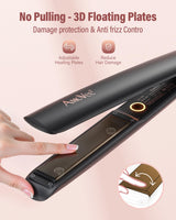 Plancha para alisar el cabello, alisadora y rizadora 2 en 1, planch...