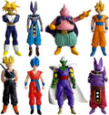 Juego de figuras de acción de superhéroes de anime, figuras de guer...