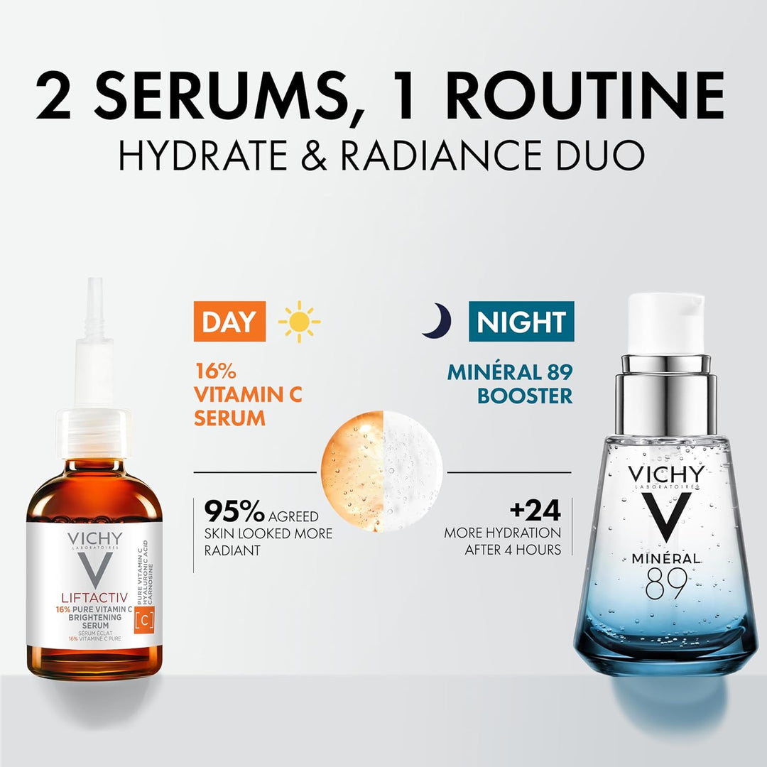VICHY LiftActiv Suero de Vitamina C para la Cara, Suero Iluminador...