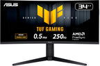 ASUS TUF Gaming - Monitor curvo ultraancho 1440P de 34 pulgadas, 25...