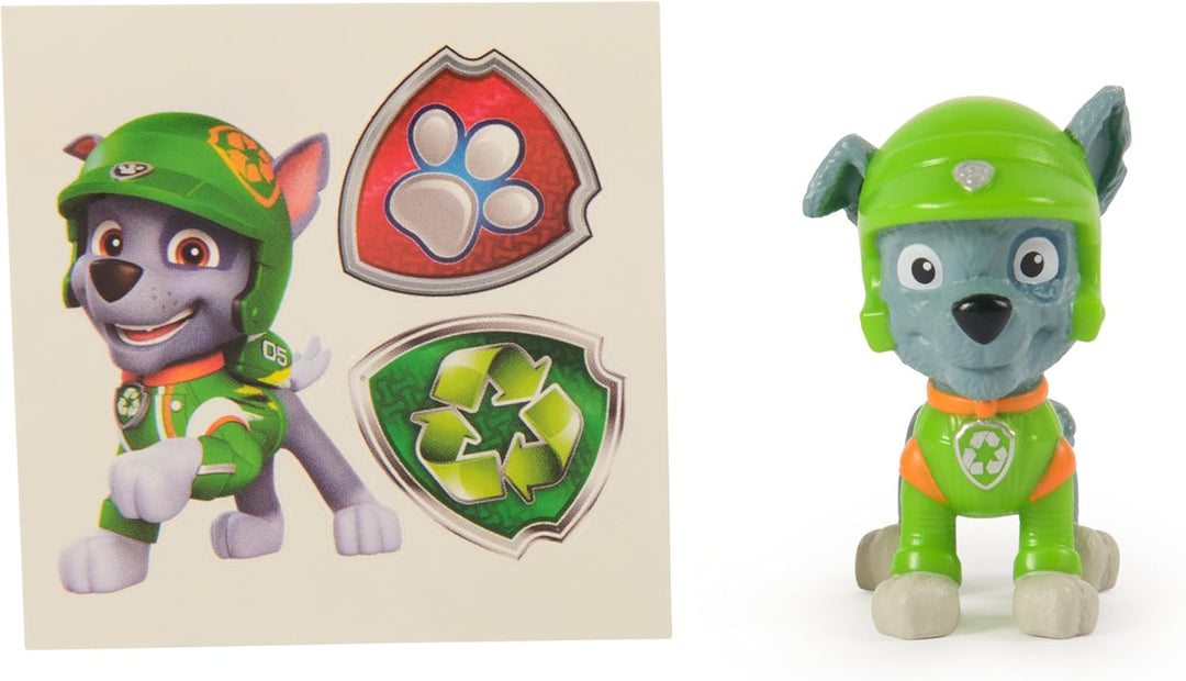 Paw Patrol: Rescue Wheels, paquete de 6 figuras de acción de Pup Sq...