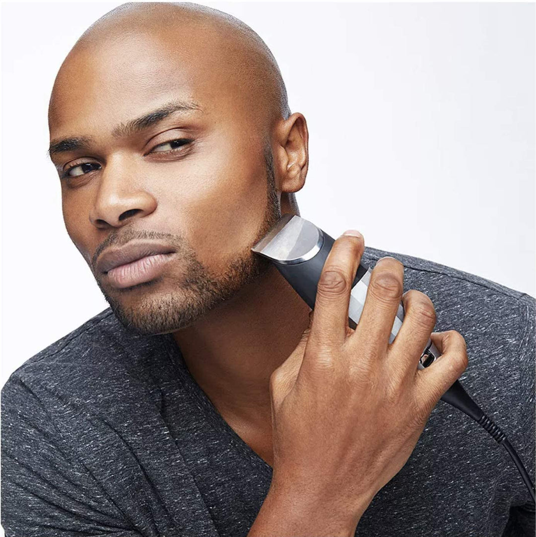 Bevel Recortadora de barba para hombres - Edición Black, recortador...