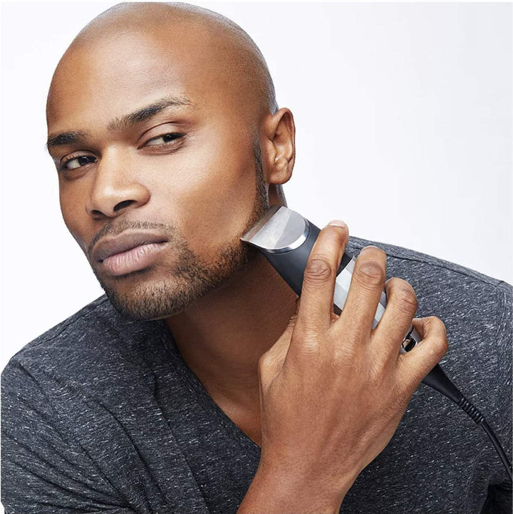 Bevel Recortadora de barba para hombres - Edición Black, recortador...