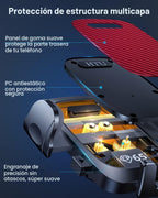 Soporte de teléfono celular para automóvil, [potente ventosa], soporte de teléfono de automóvil para salpicadero, parabrisas, ventilación de aire, brazo largo, soporte para teléfono celular, soporte para automóvil, funda gruesa compatible con teléfonos