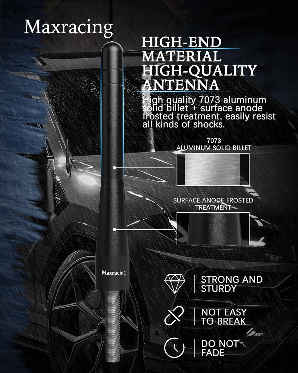 Antena corta para camión Xterra 2000-2015