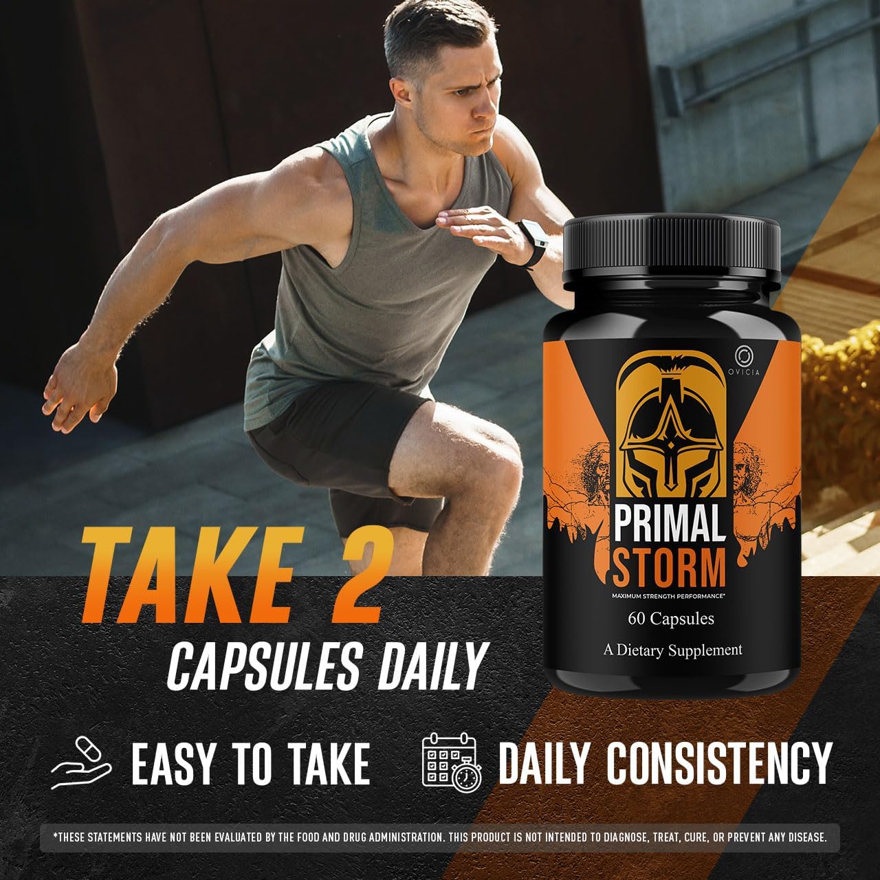 Paquete de 5 cápsulas Primal Storm \u2013 Advanced PrimalStorm Pill...