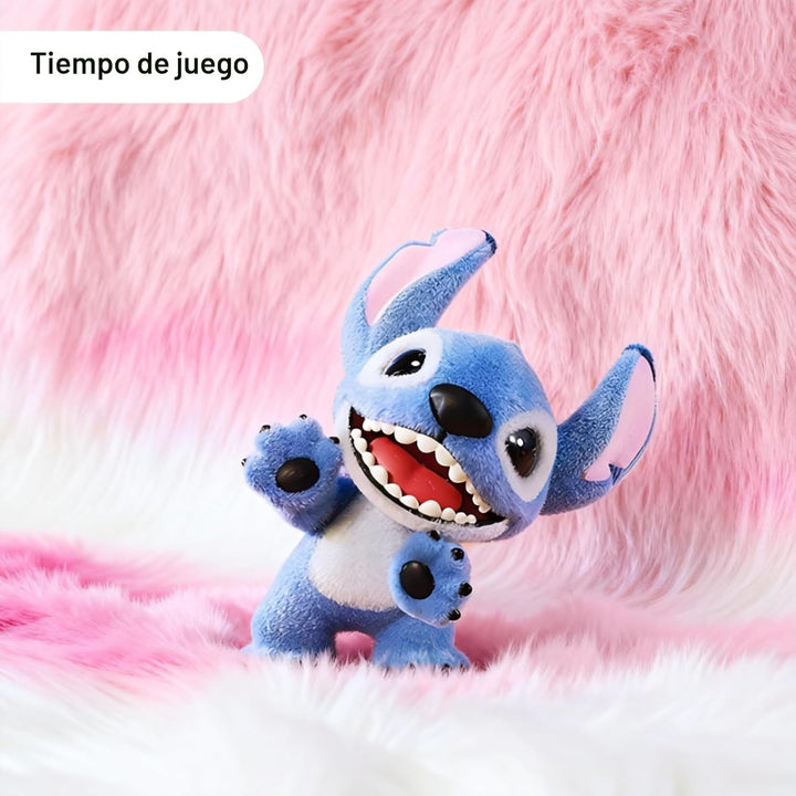 MINISO Disney Lilo &amp; Stitch - Figura de peluche flocada, caja s...