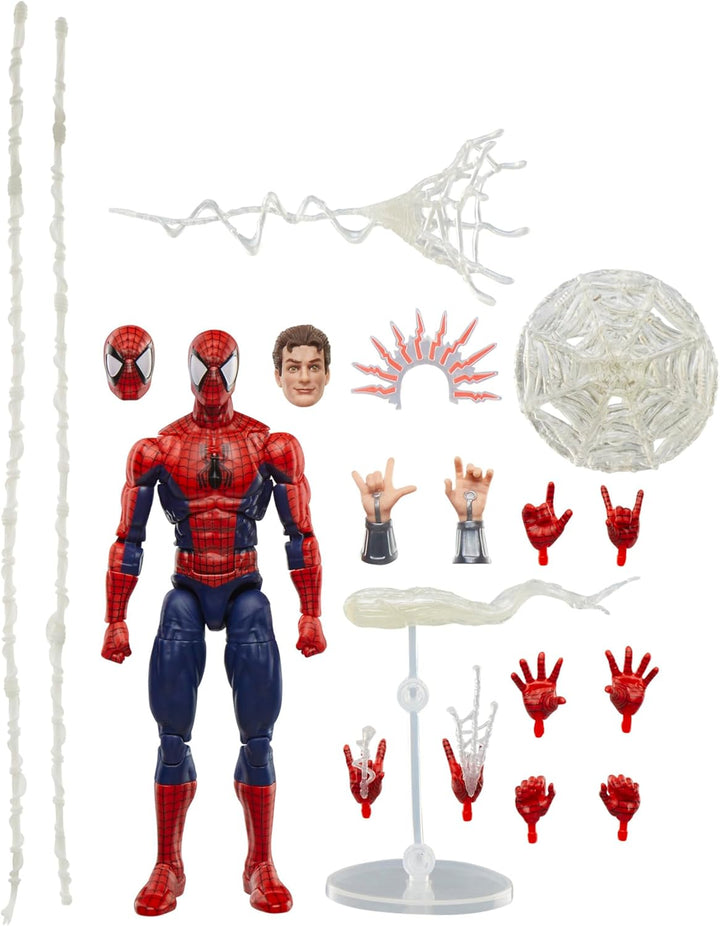 Marvel Legends Serie Máxima Spider-Man, Figura de acción colecciona...